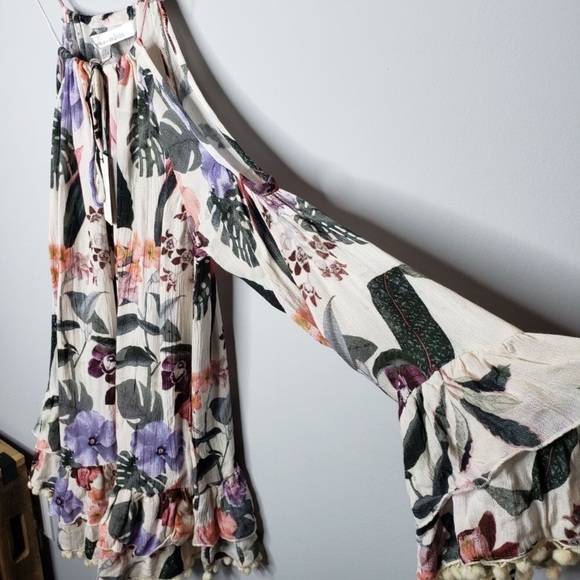 NWT lovers + friends tropical oasis floral dress. - Picture 6 of 8